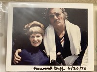 Autograph 1970 Howard Duff photo