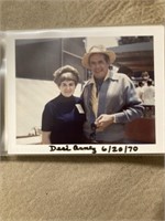 Autograph Desi Arnez 1970 photo