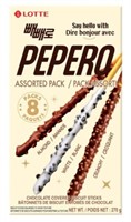 8-Pk Lotte Pepero Assorted Pack