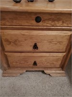 Wood Nightstand