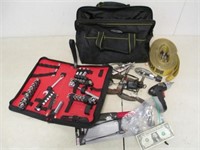 Voyager Bag w/ Assorted Tools - As Shown
