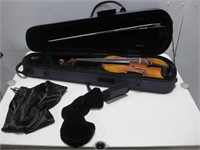 German Made Student Violin W/NWT MAX Case Untested