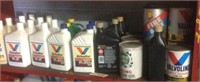 assorted oil on shelf