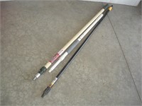 (3) Telescoping Paint Rolling Poles