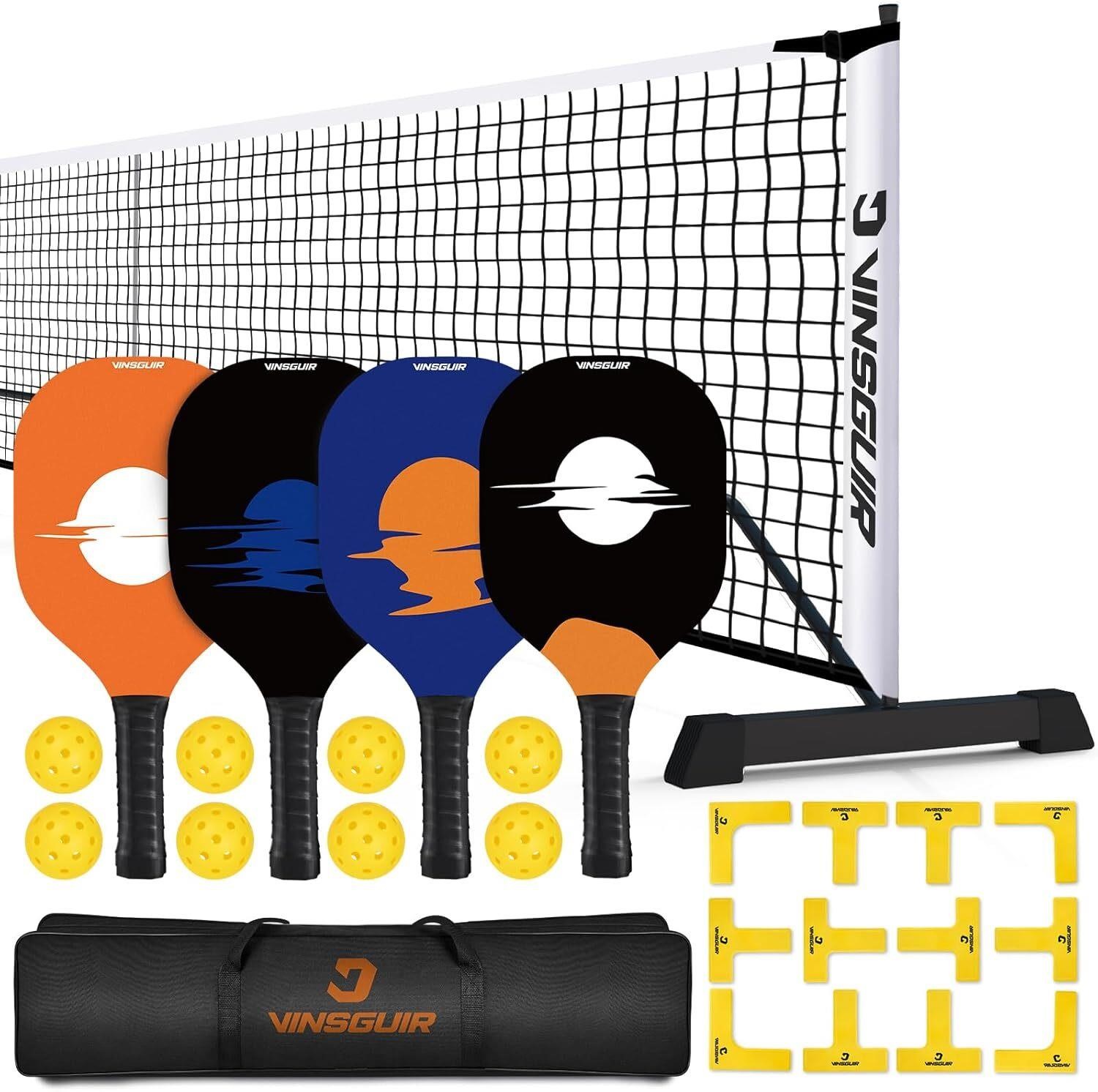 VINSGUIR Pickleball Net Set  22 FT Regulation