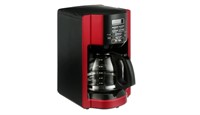 Mr. Coffee 12-Cup Coffeemaker Rapid Brew Red