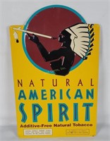 American Spirit Tobacco Tin Sign