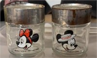 Vintage Mickey and Minnie salt/ pepper shakers