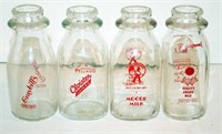 Graybills, Cloister, Moore, Pennsup Milk Bottles