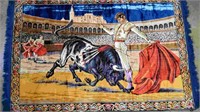 Bull & Fighter Tapestry