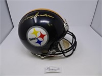 HOF Terry Bradshaw Steelers Signed Helmet