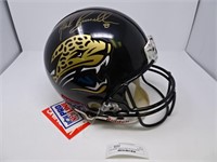 Lrg Riddell Jaguars Mark Brunell Signed Helmet