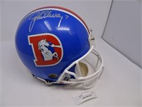PSA/DNA Certified John Elway Signed Broncos Helmet