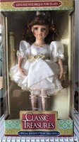 Classic Treasures bisque porcelain doll
