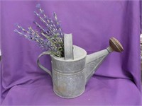Galvanized Watering Can 14x6x11"