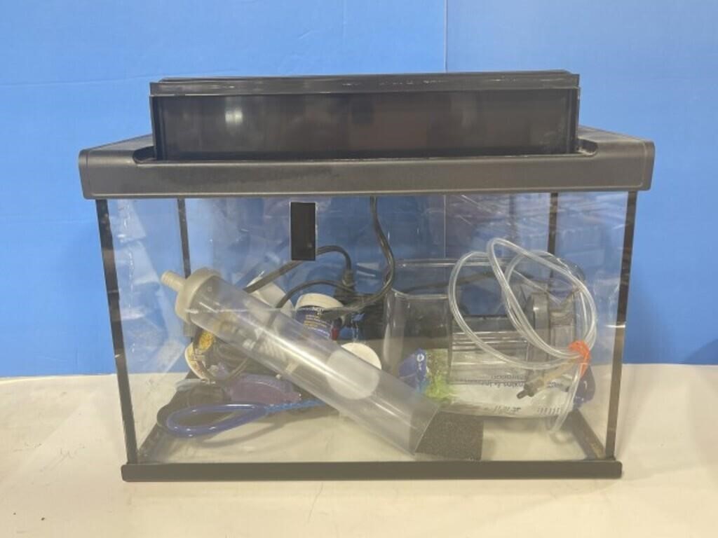 Fish Tank with Accessories