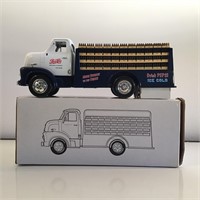 1953 FORD BEVERAGE TRUCK DIE CAST BANK 1:30