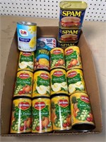 non- perishable canned goods