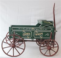 Miniature Gruber type wagon, overall length 46"