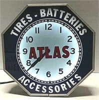 Atlas Tire Batteries Accessories Clock