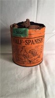 Half Spanish Rooster Tin
