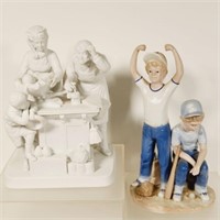 Paul Sebastian 1989 & Reed & Barton Figurines