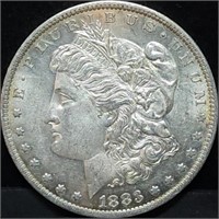 1883-O Morgan Silver Dollar, High Grade