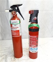 2 Fire Extinguishers