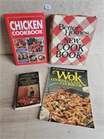 Set of 4 Cookbooks