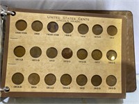 US Cents Lincoln Head Pennies 1909-1933