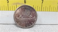 1965 Canada Silver Dollar