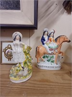 Collection of 19th Century Staffordshire Pottery