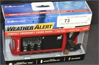 Midland Weather Alert Emergency Crank Radio