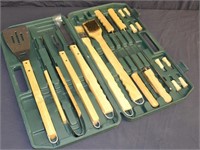 BBQ Grill Set In Carry Case