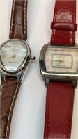 Two watches with sterling cases