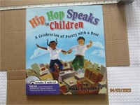 Book Signed  Hip Hop Speaks To Children CD H/C