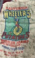 California Wheelers potato sack
