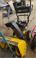 Cub cadet snowblower (runs)