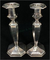 (2) Gorham Sterling Weighted Candle Sticks
