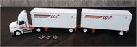 New, Tonkin 1:53 CCX Truck w/ tandem trailers