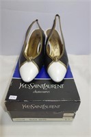 YVES ST. LAURENT LADIES SHOES - BLACK NAPPA -