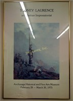 1975 Anchorage Museum Framed Poster