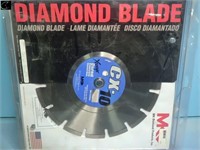 MK Diamond CX10 Product 12" Cured Contcrete Blade