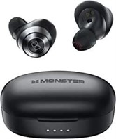 Sealed Monster Wireless Earbuds, Black