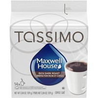 New 5 packs Tassimo Maxwell House Rich Dark R