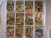 Lot of 12 "AVENGERS" Comic Books