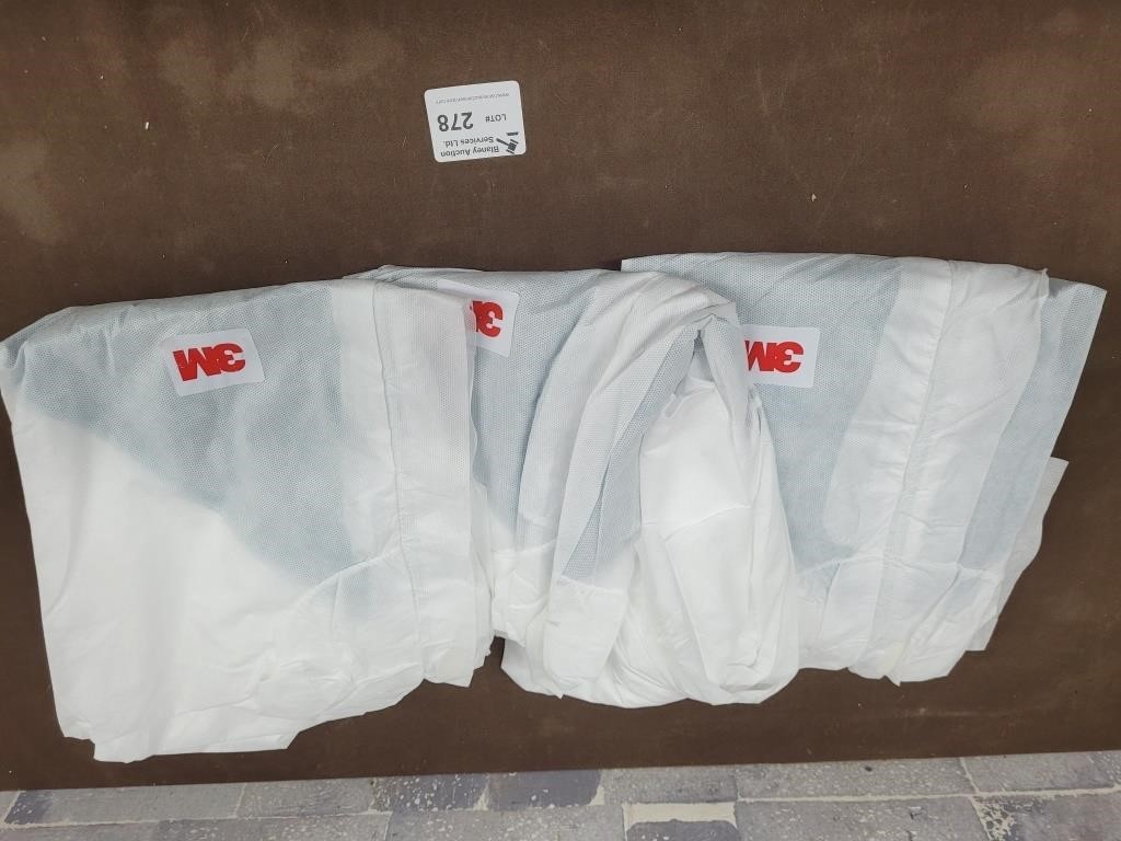 3 One size 3M overall painters suits