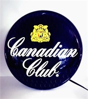 Canadian Club Electric Convex Wall Mount Sign