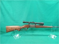 Savage 99, 250-3000 rifle, with Weaver K6 scope.