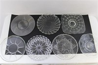 Molded Glass Serving Platters